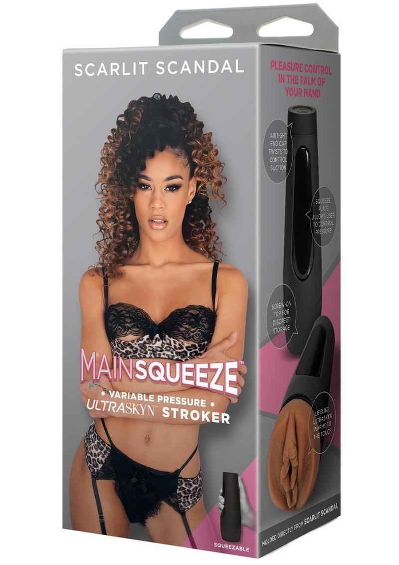 Main Squeeze Scarlit Scandal ULTRASKYN Variable Pressure Stroker