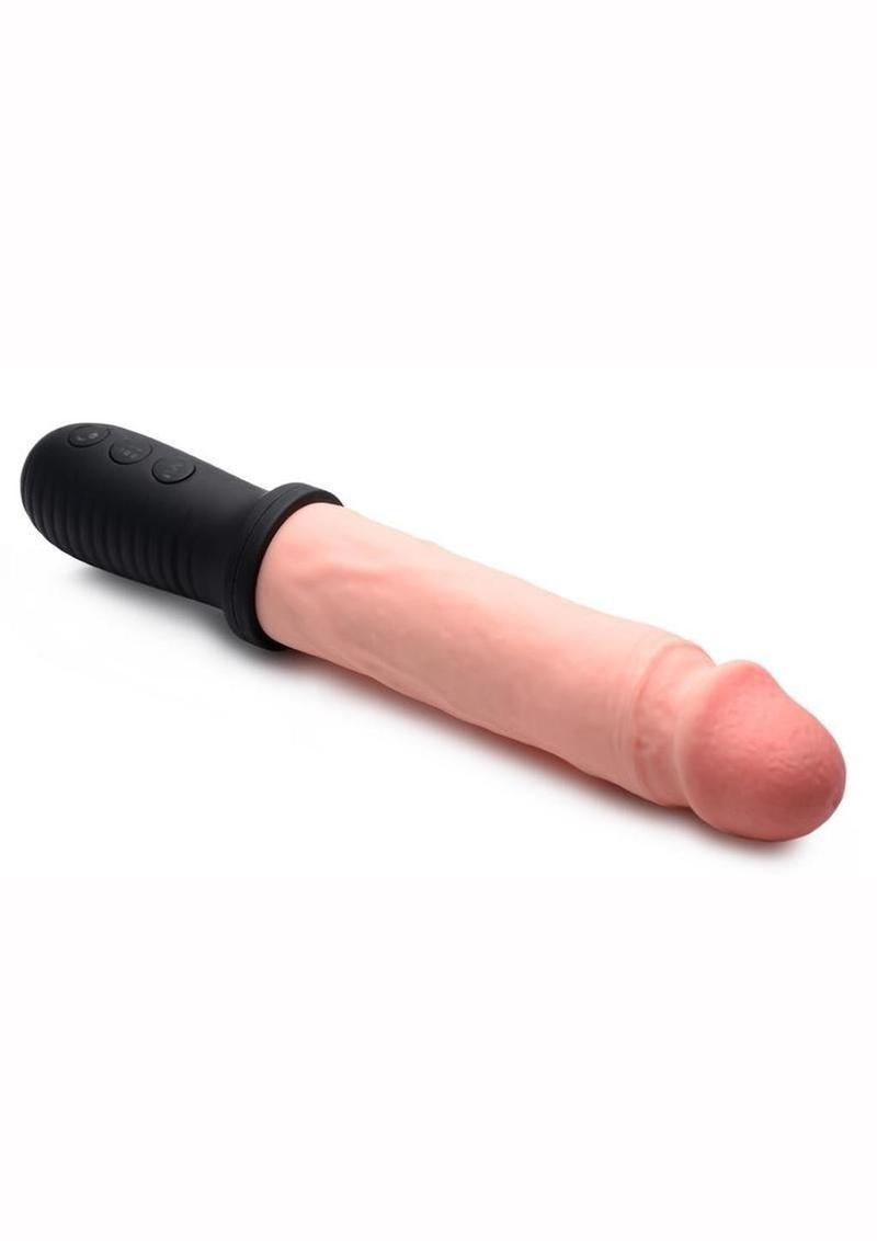 Pounder Vibrating And Thrusting Dildo