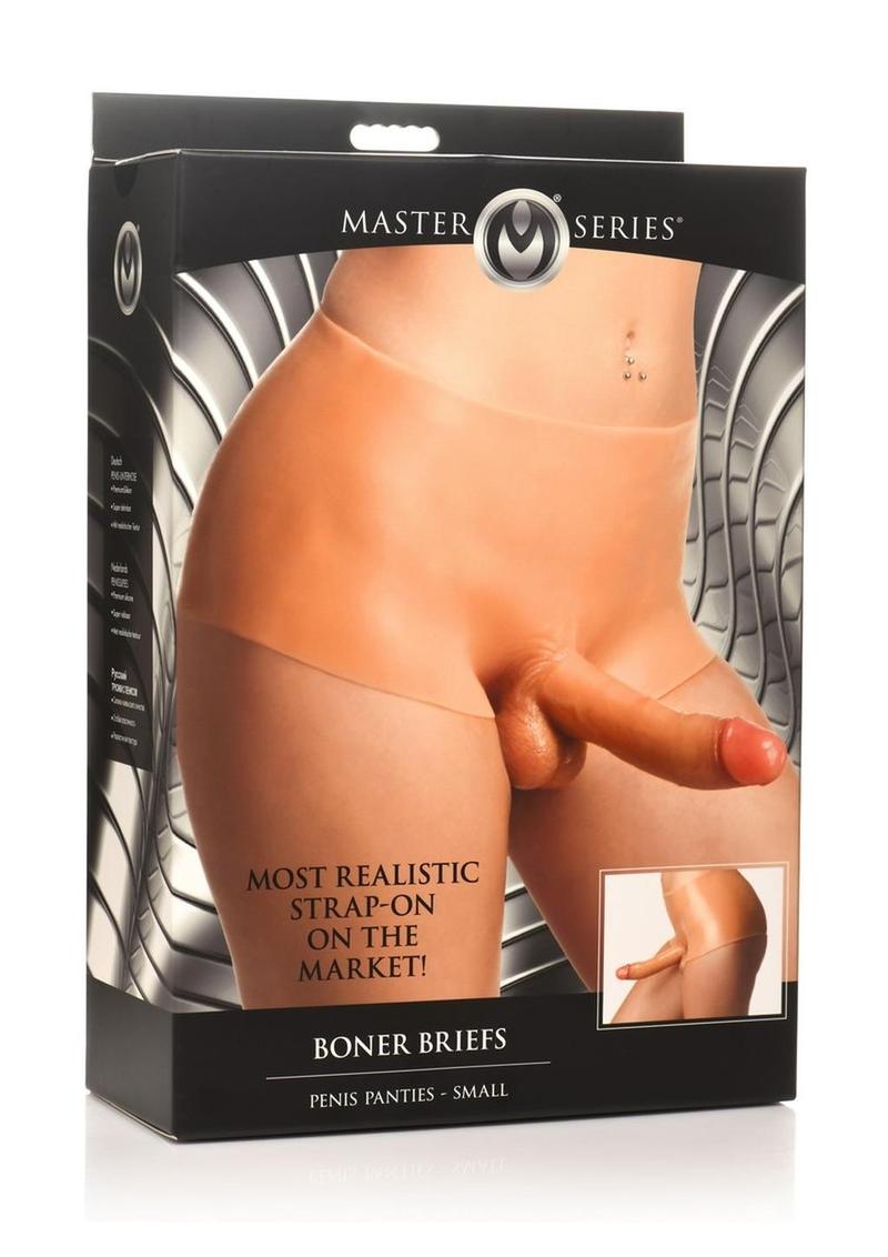 Master Series Boner Briefs Most Realistic Strap-On For Enhanced Pleasure