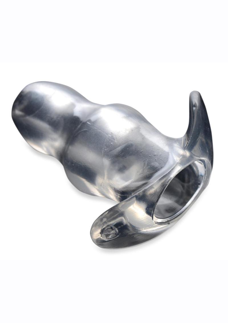 Master Series Clear View Hollow Anal Plug XL