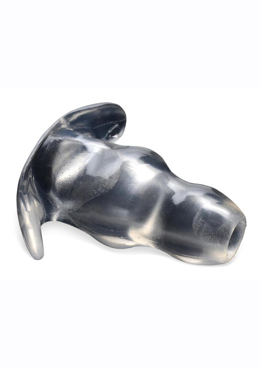 Master Series Clear View Hollow Anal Plug XL