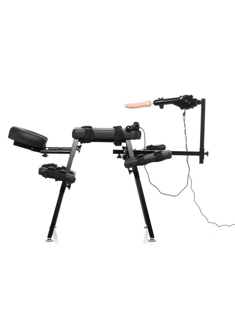Master Series Obedience Bench with Sex Machine And Remote Control