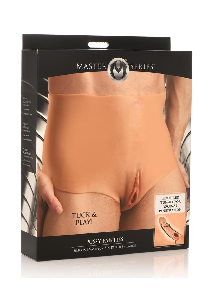 Master Series Pussy Panties Silicone Vagina With Ass