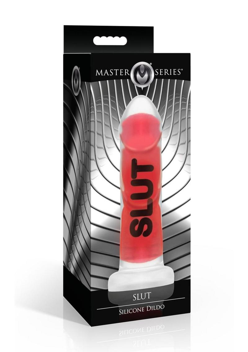 Master Series Slut Silicone Dildo Bold Vibrating Pleasure