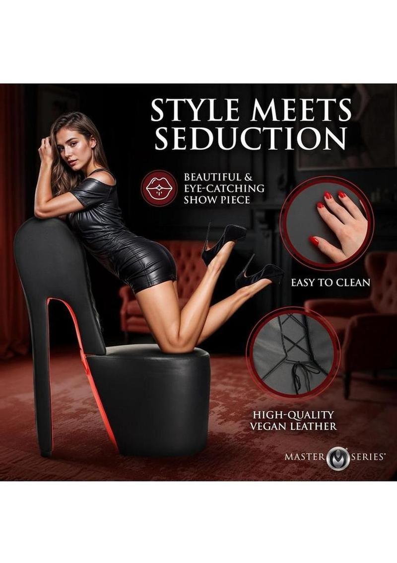 Series Stiletto Sex Chair With High Heels