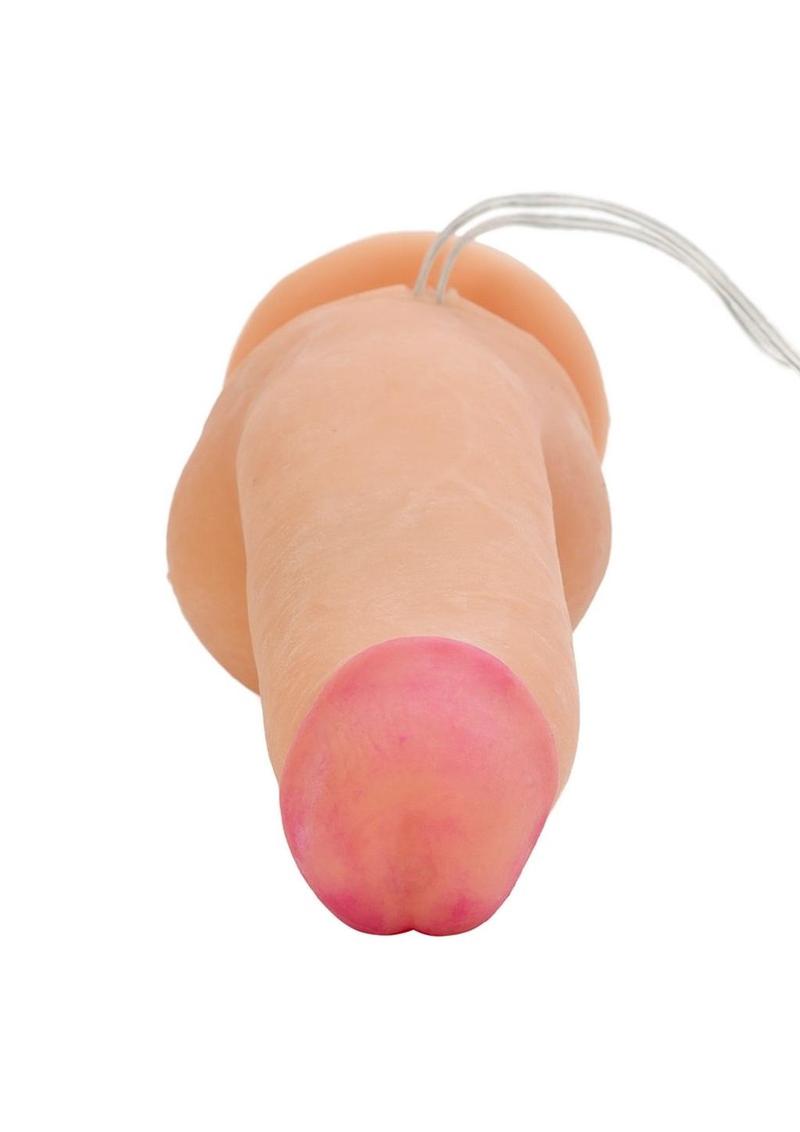 Max Vibrating Cock and Balls Dildo with Suction Cup