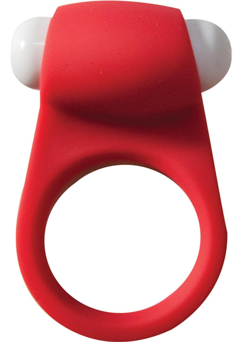 Maxx Gear Pleasure Ring Silicone Vibrating Cock Ring