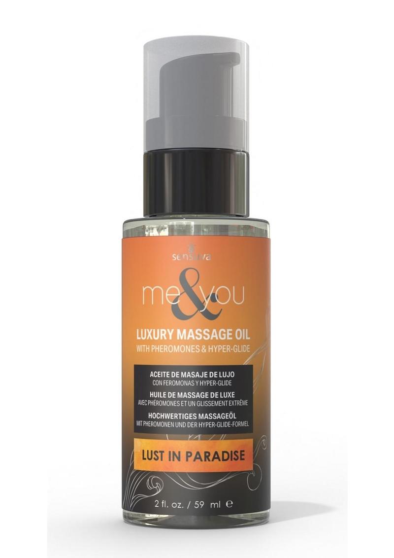 Sensuva Me And You Luxury Massage Oil