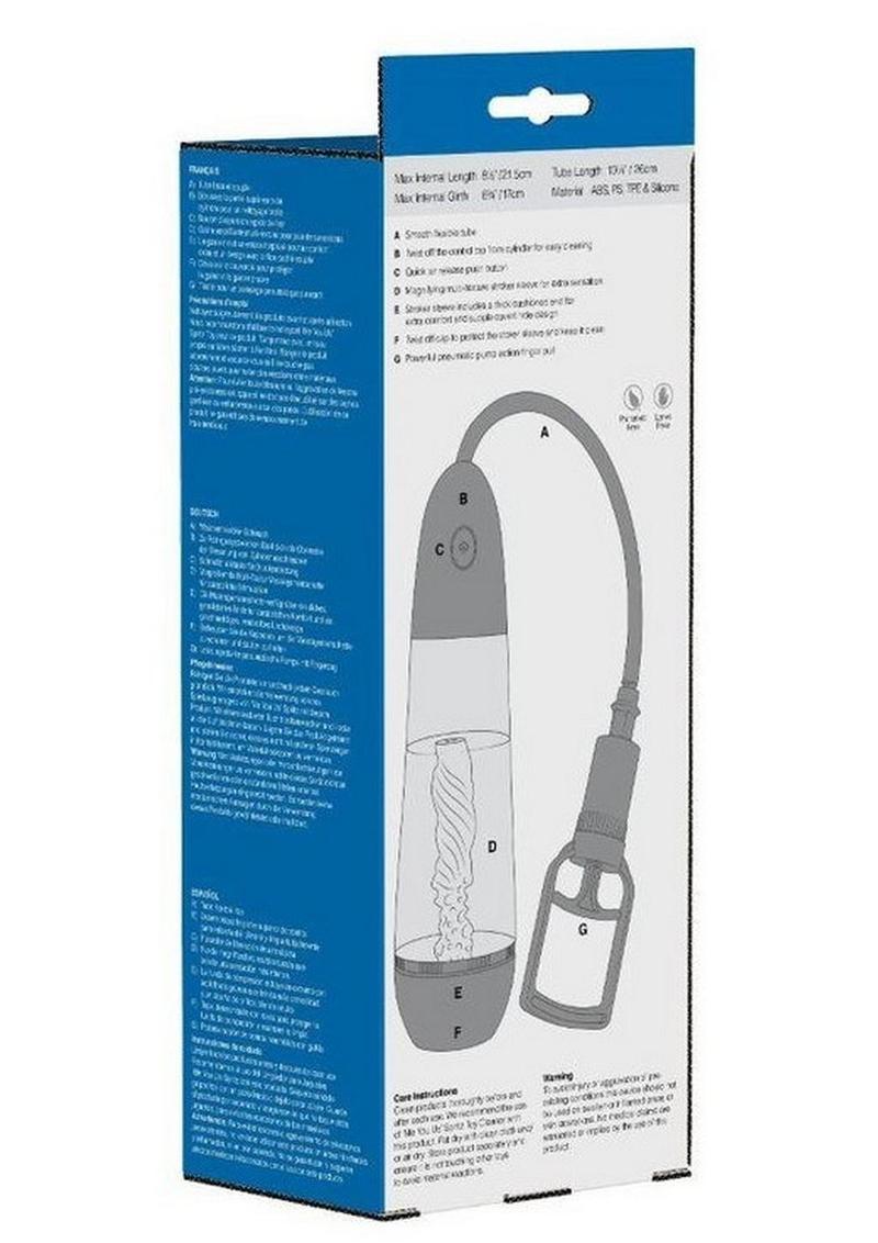 ME YOU US Amplify Firm Suction Pump Masturbator