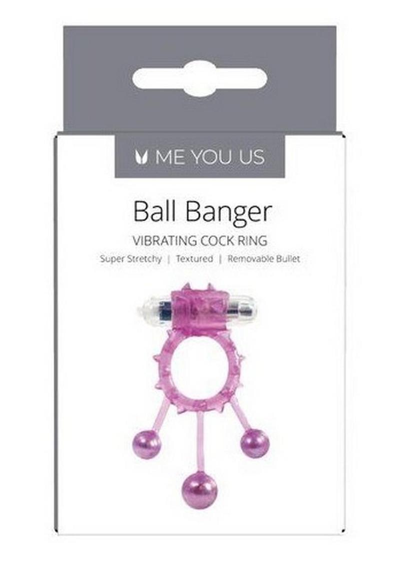 Me You Us Ball Banger Vibrating Cock Ring