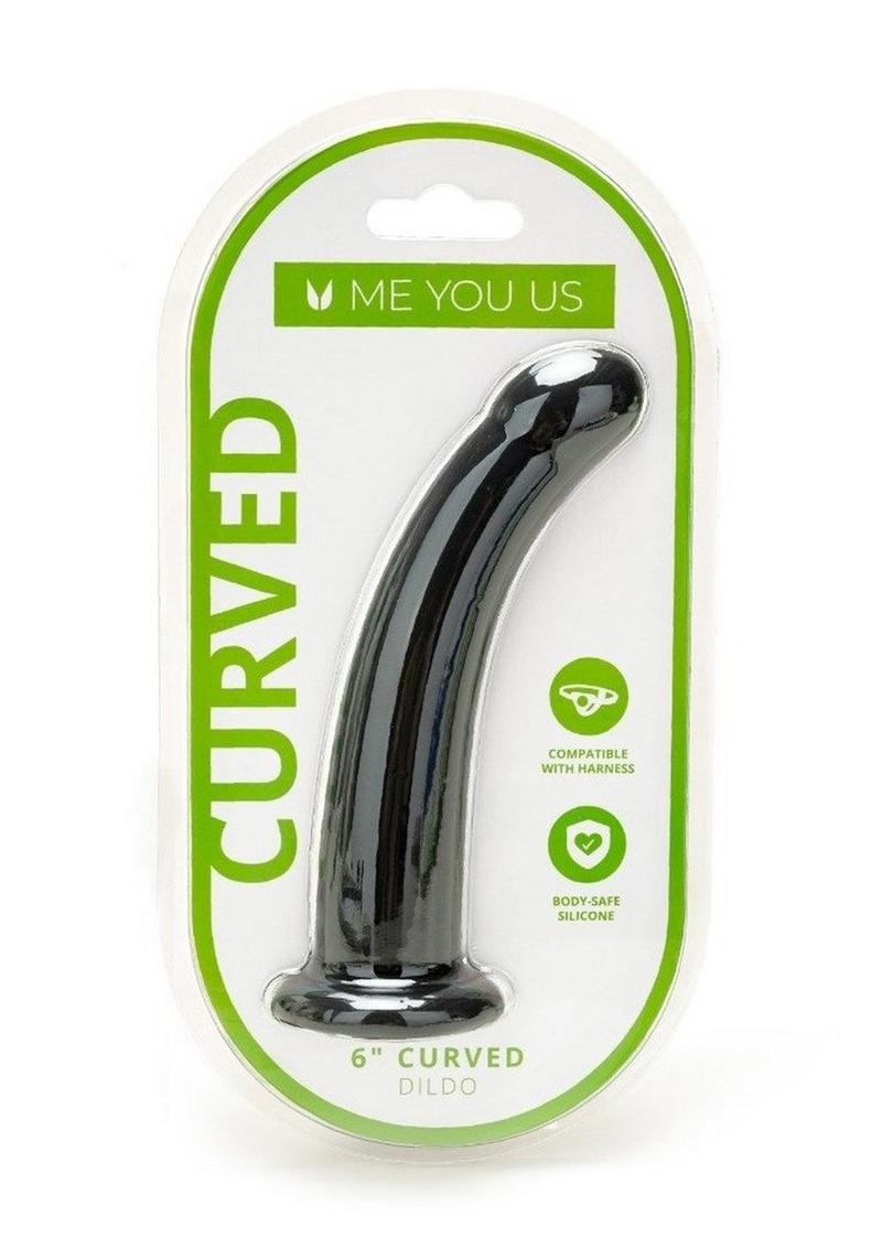 Me You Us G-Spot Curved Silicone Dildo