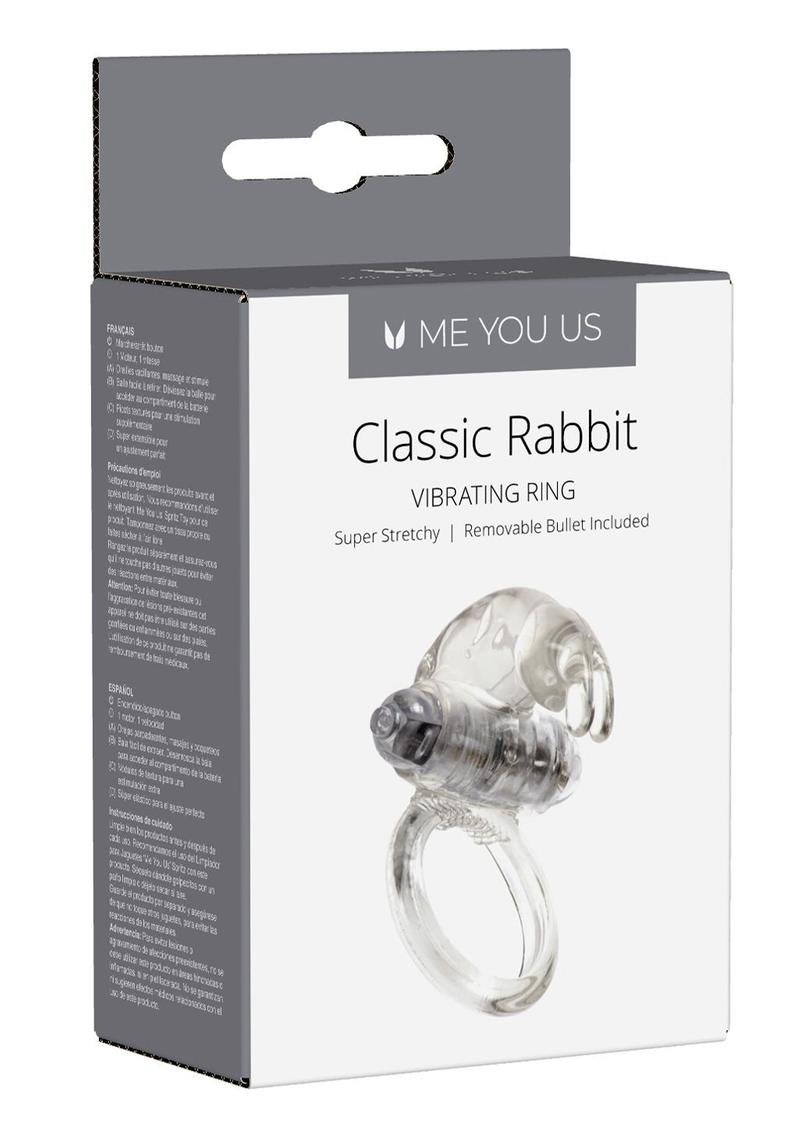 ME YOU US Classic Rabbit Vibrating Cock Ring