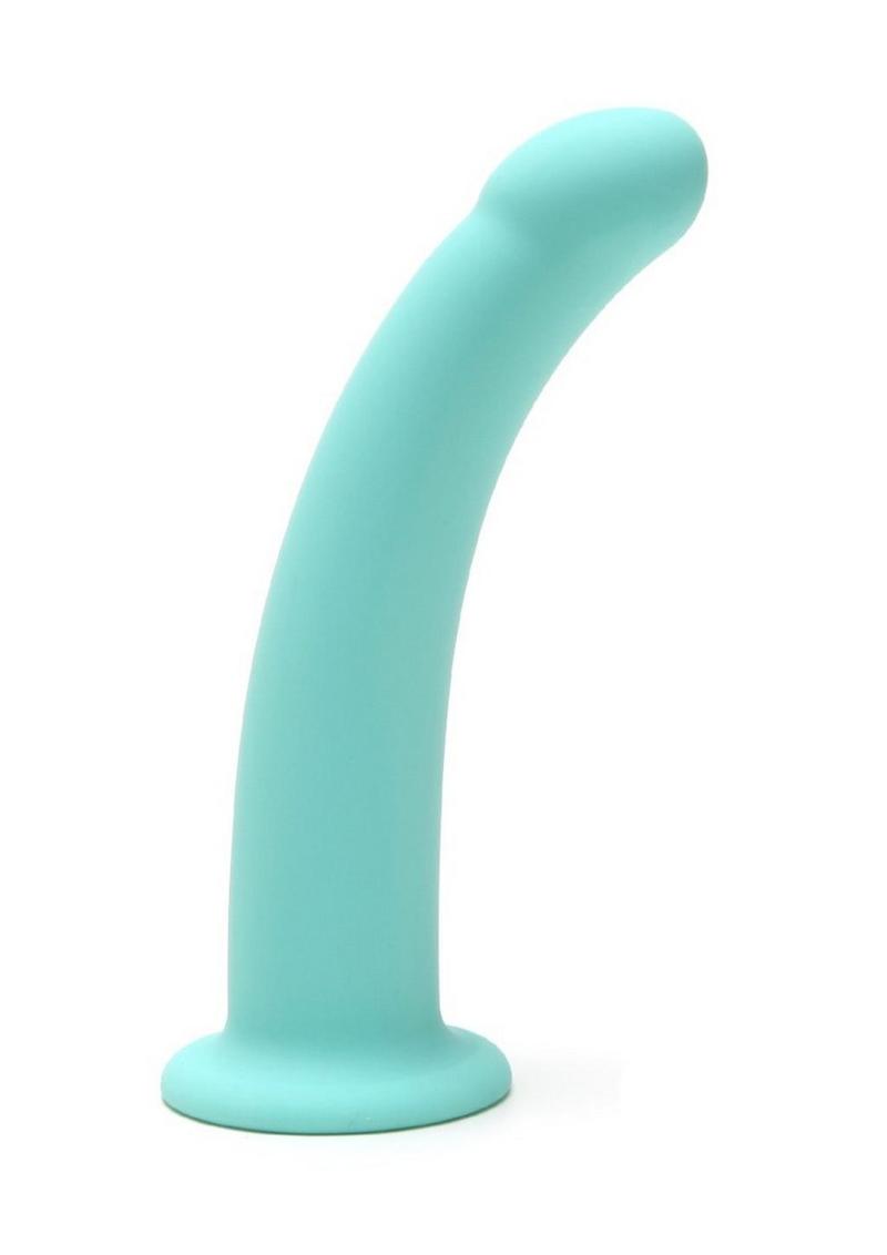 Me You Us Curved Harness Compatible Silicone Dildo