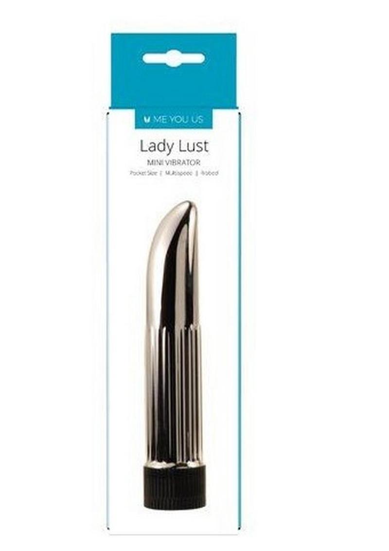 Me You Us Lady Lust Ribbed Waterproof Mini Vibrator