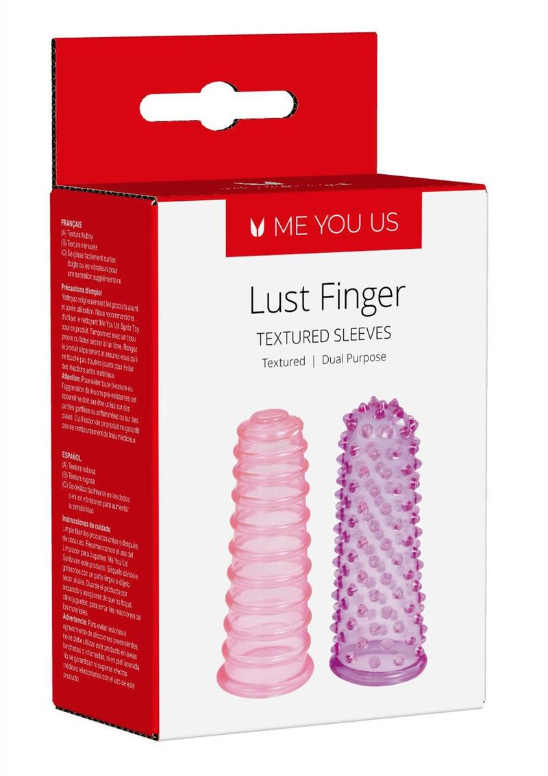 Lust Finger ME YOU US  lust Textured Sleeves