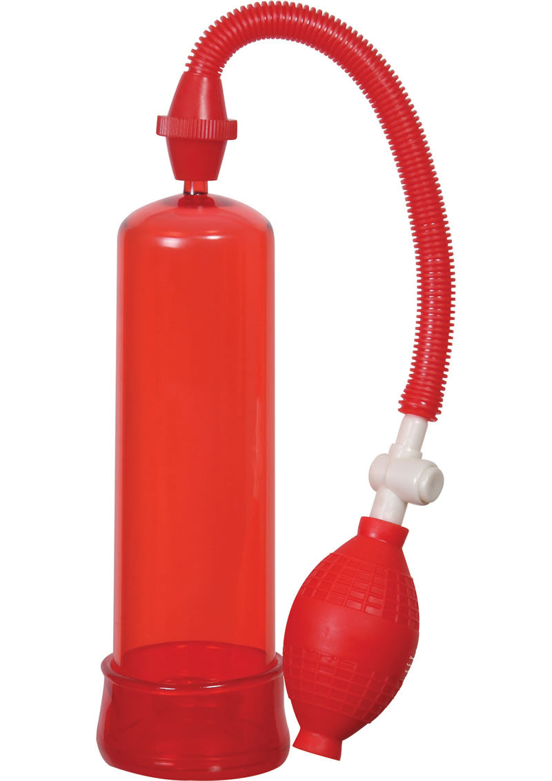 Me You Us Pumped Up Fire Suction Penis Pump with Comfort Seal