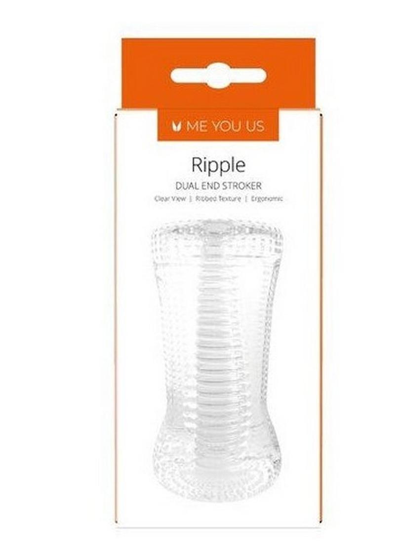 ME YOU US Ripple Dual-End Stroker Masturbator