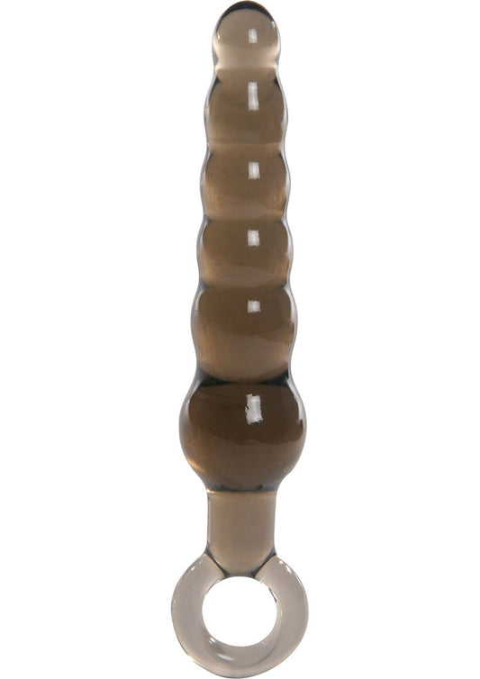 Me You Us Rippled Wand Anal Teaser 5.75 Inch Smoke