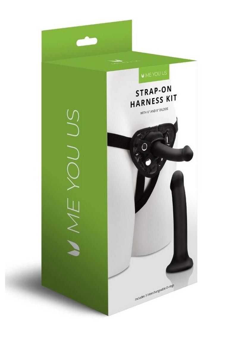 Me You Us Strap-On Harness Dildos Kit