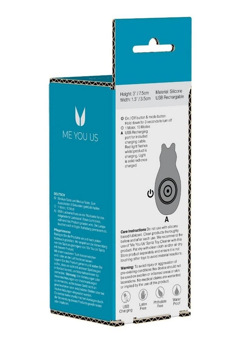 Me You Us Wild Pleasure Nose Vibe 10 Mode Silicone Stimulator