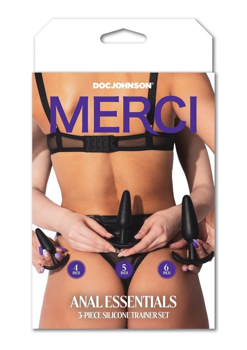 Merci Anal Essentials 3-Piece Silicone Trainer Set