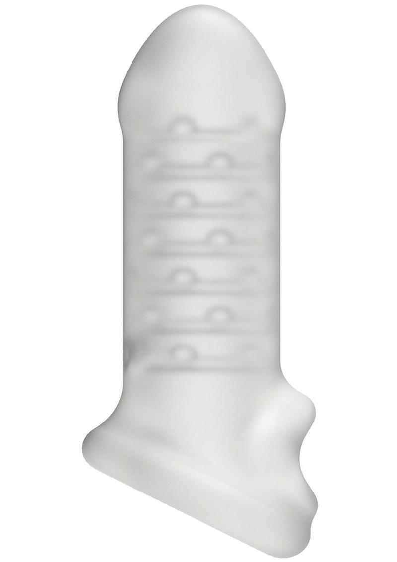 Merci Jacked Up Thick Frosted Silicone Finger Extender