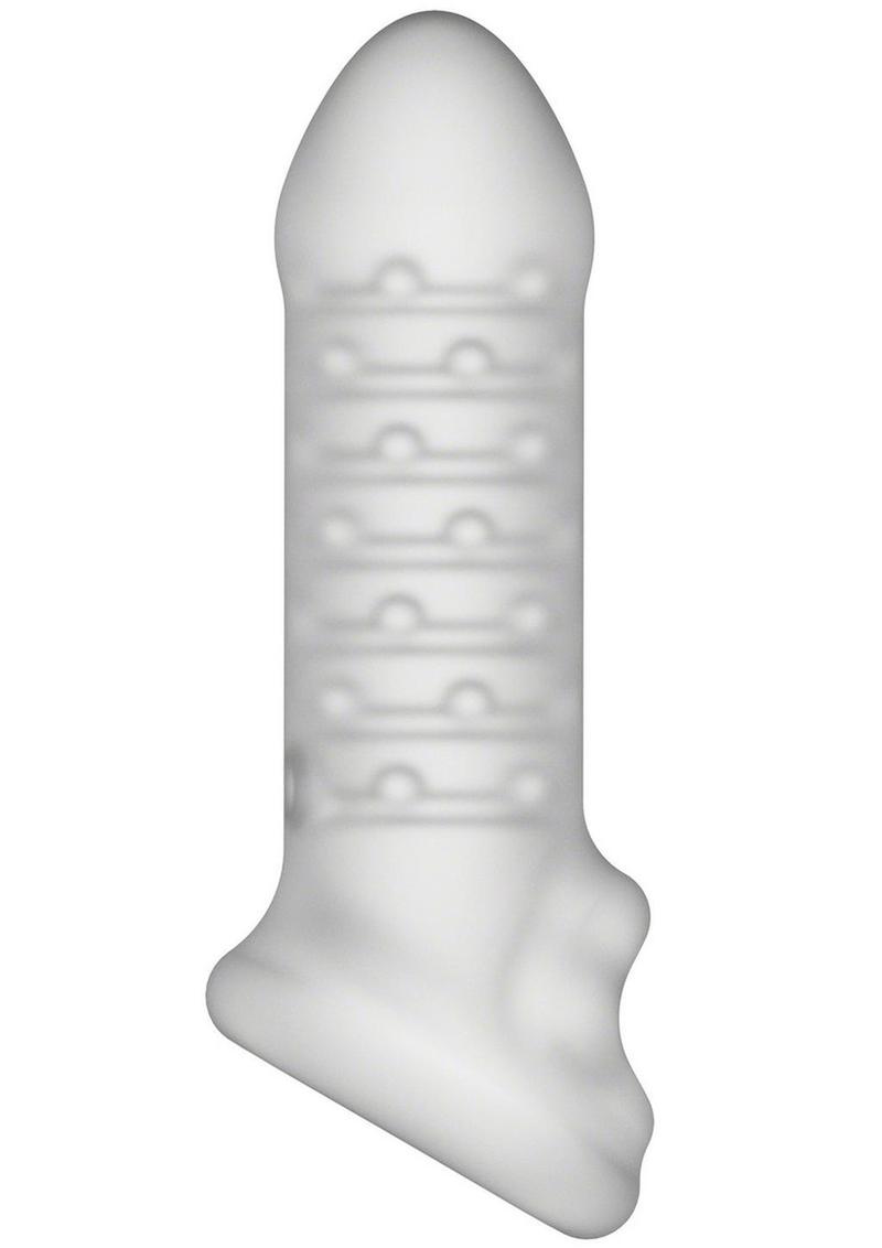 Doc Johnson Merci Jacked Up Thin Frosted Silicone Finger Extender