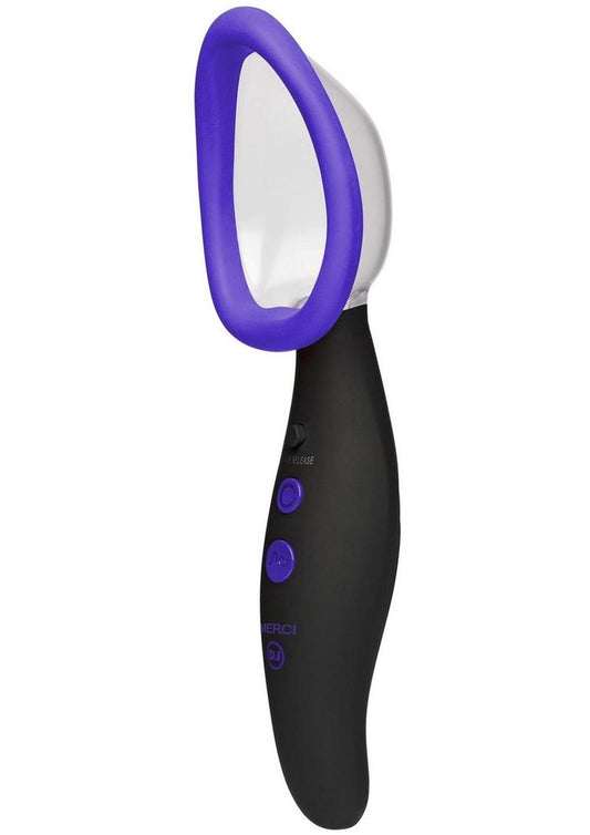 Doc Johnson Merci Rechargeable Automatic Vibrating Pussy Pump
