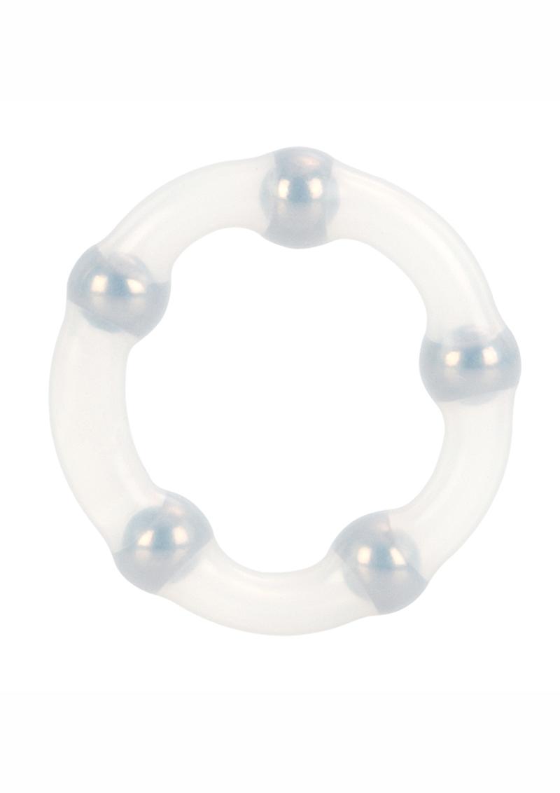 CalExotics Metallic Bead Ring Stretchy Silicone