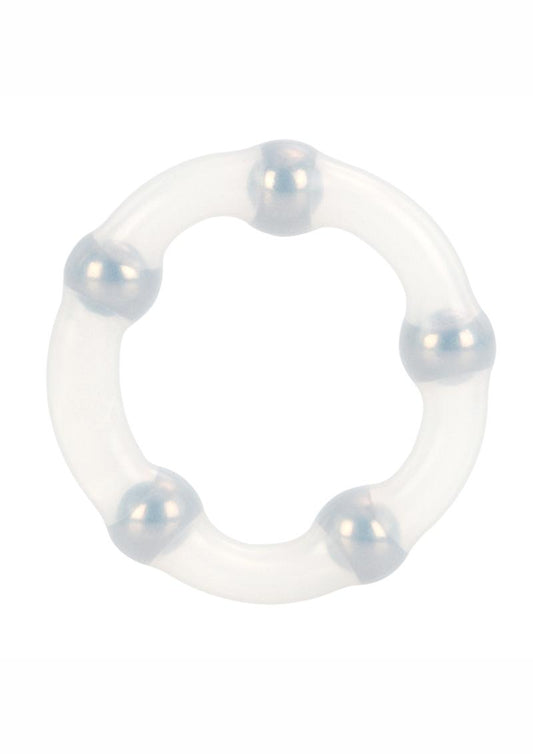 CalExotics Metallic Bead Ring Stretchy Silicone