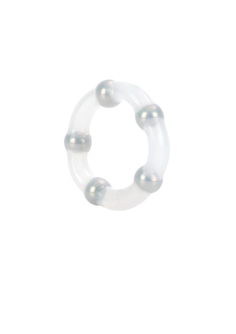CalExotics Metallic Bead Ring Stretchy Silicone