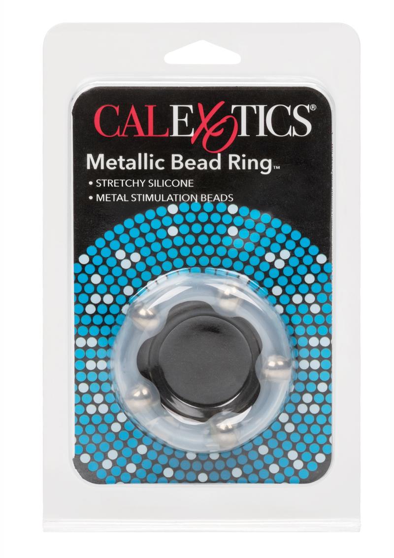 CalExotics Metallic Bead Ring Stretchy Silicone