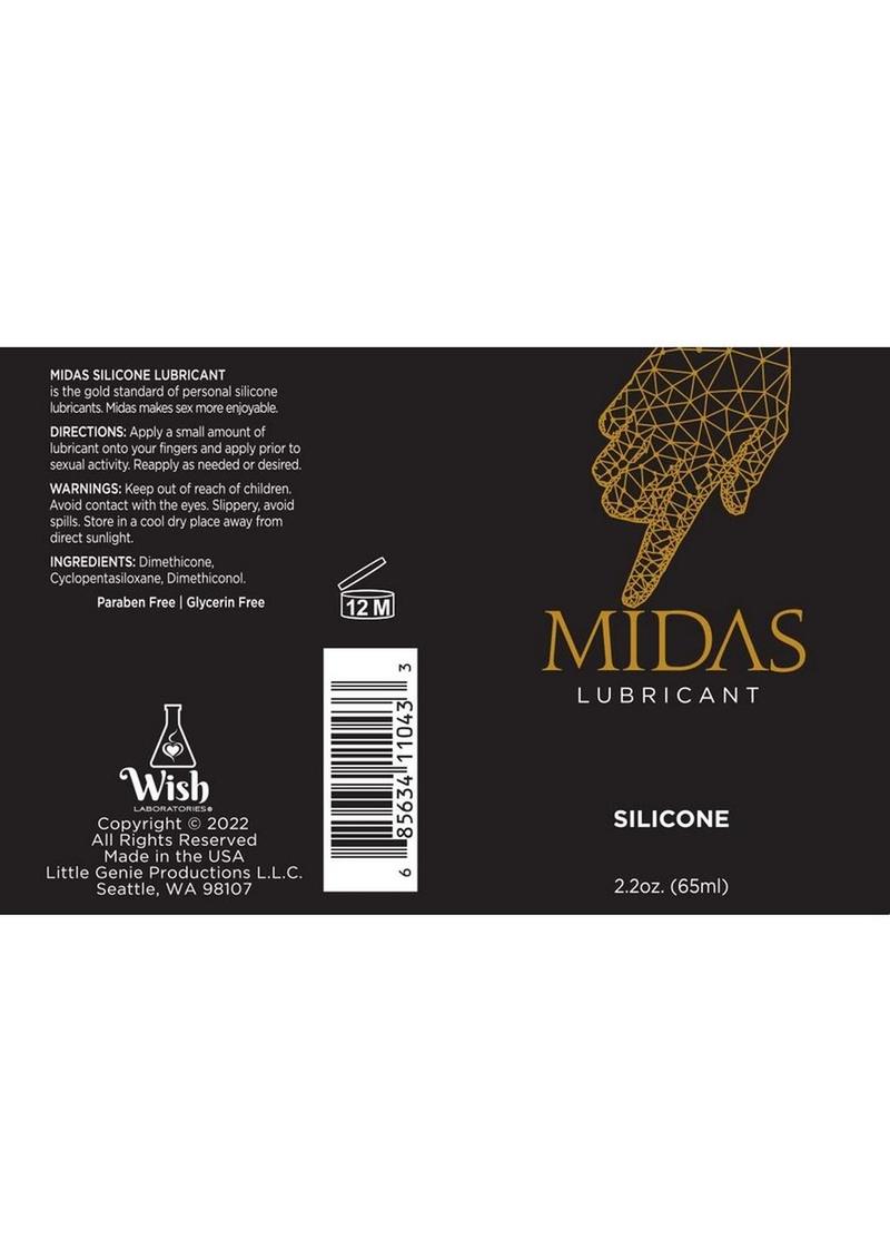 Midas Silicone Personal Lubricant
