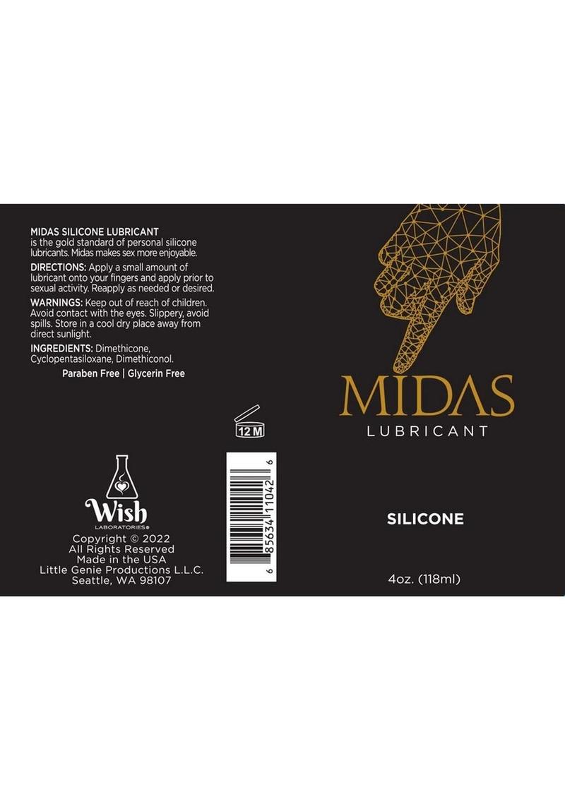 Midas Silicone Personal Lubricant