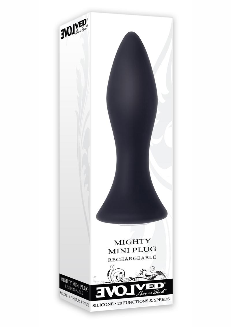 Evolved Mighty Mini Rechargeable Silicone Anal Plug