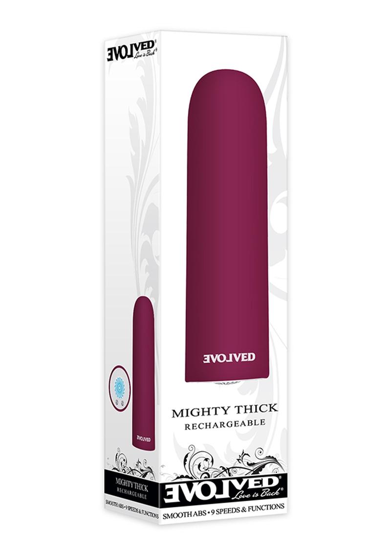 Mighty Thick Smoothabs Rechargeable Bullet Vibrator