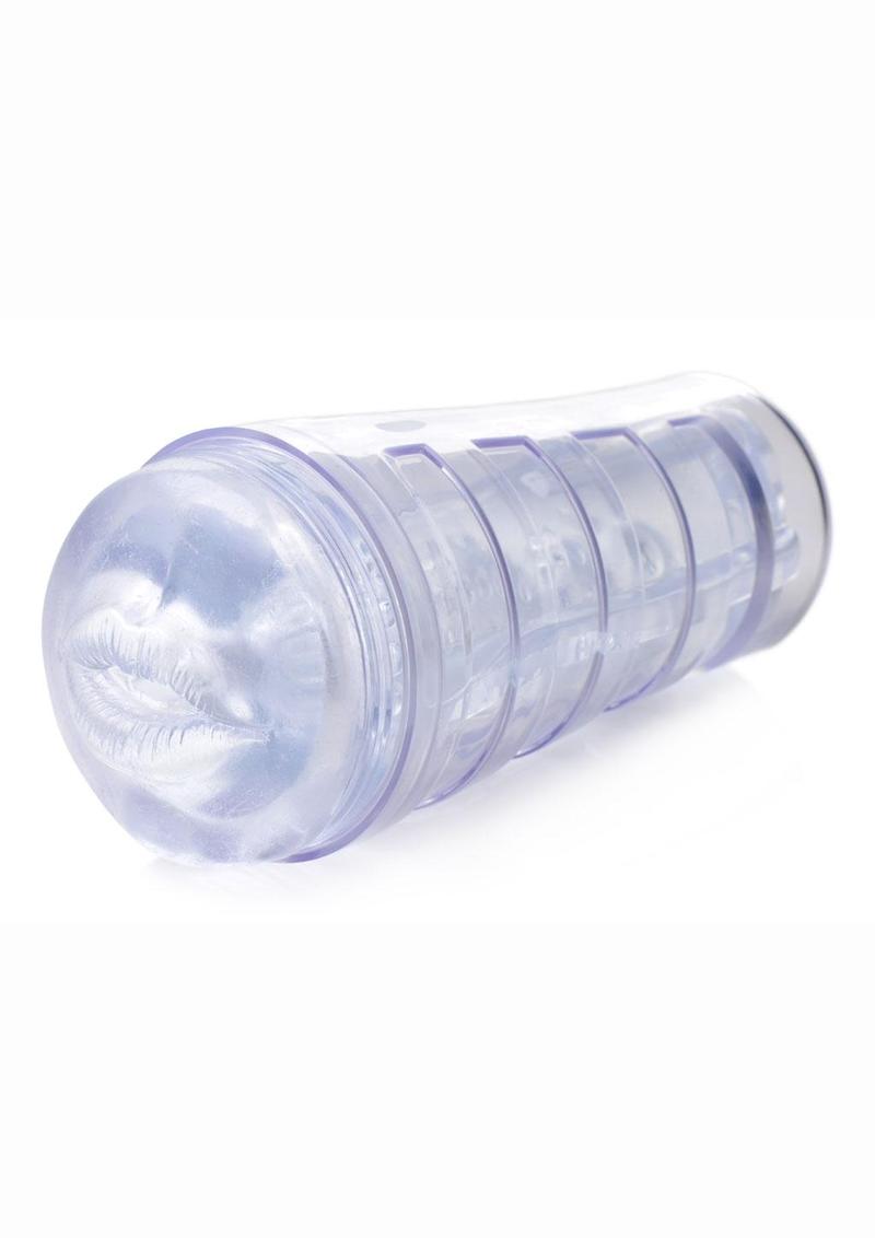 Mistress Courtney Diamond Deluxe Clear Mouth Stroker