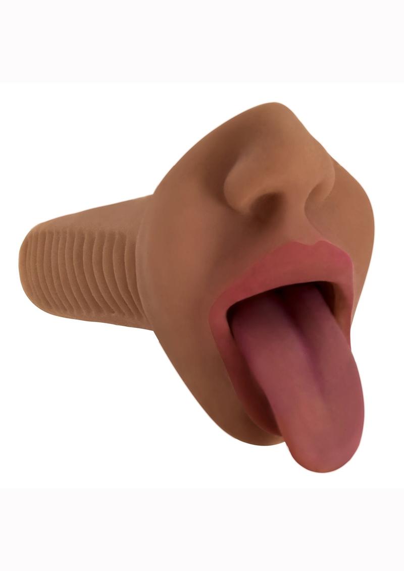 Mistress Mercedes Bio Skin Vibrating Deep Throat Mouth Stroker