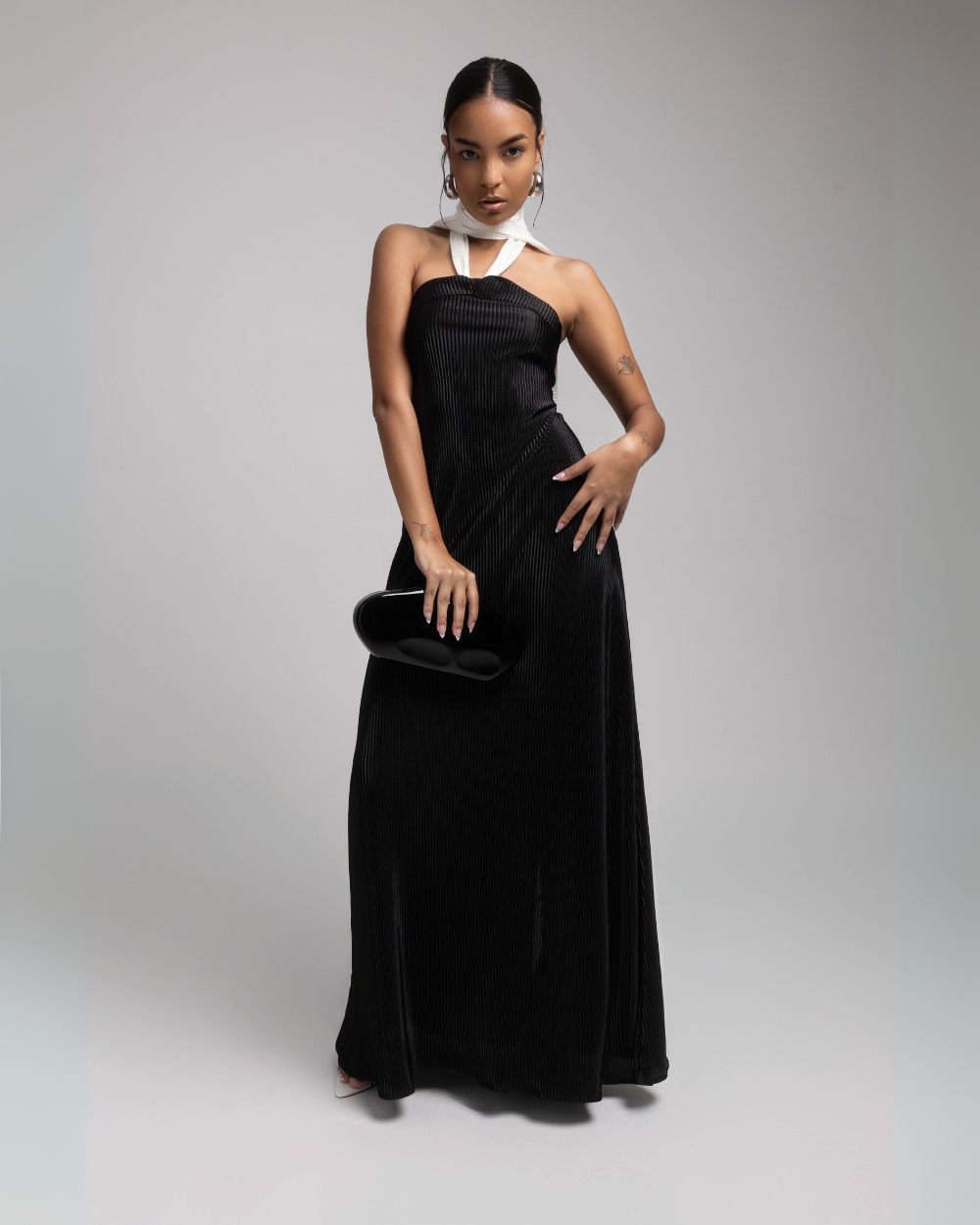 Monaco Maxi Dress - Plisse