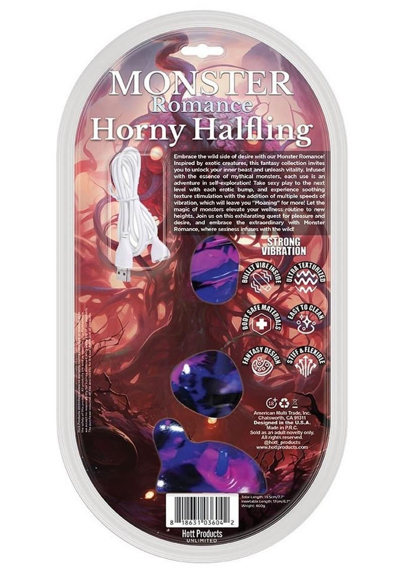 Monster Romance Horny Halfling Rechargeable Dong