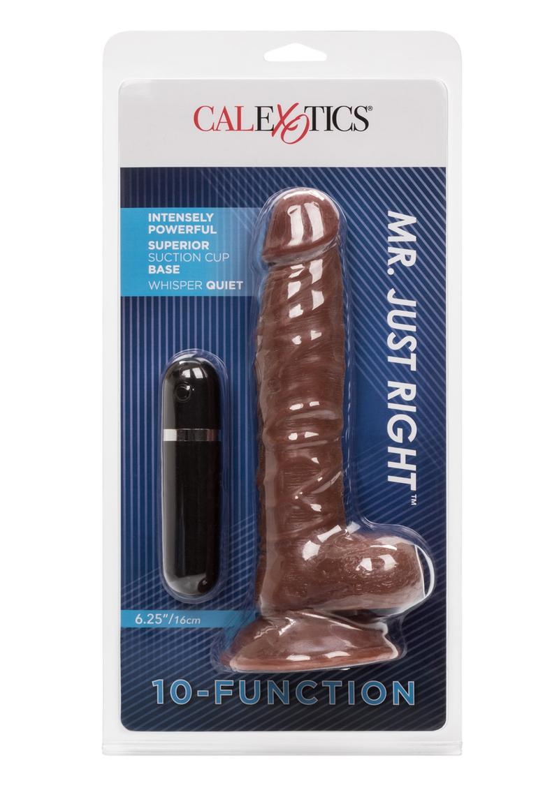 CalExotics Mr. Just Right Vibrating Dildo