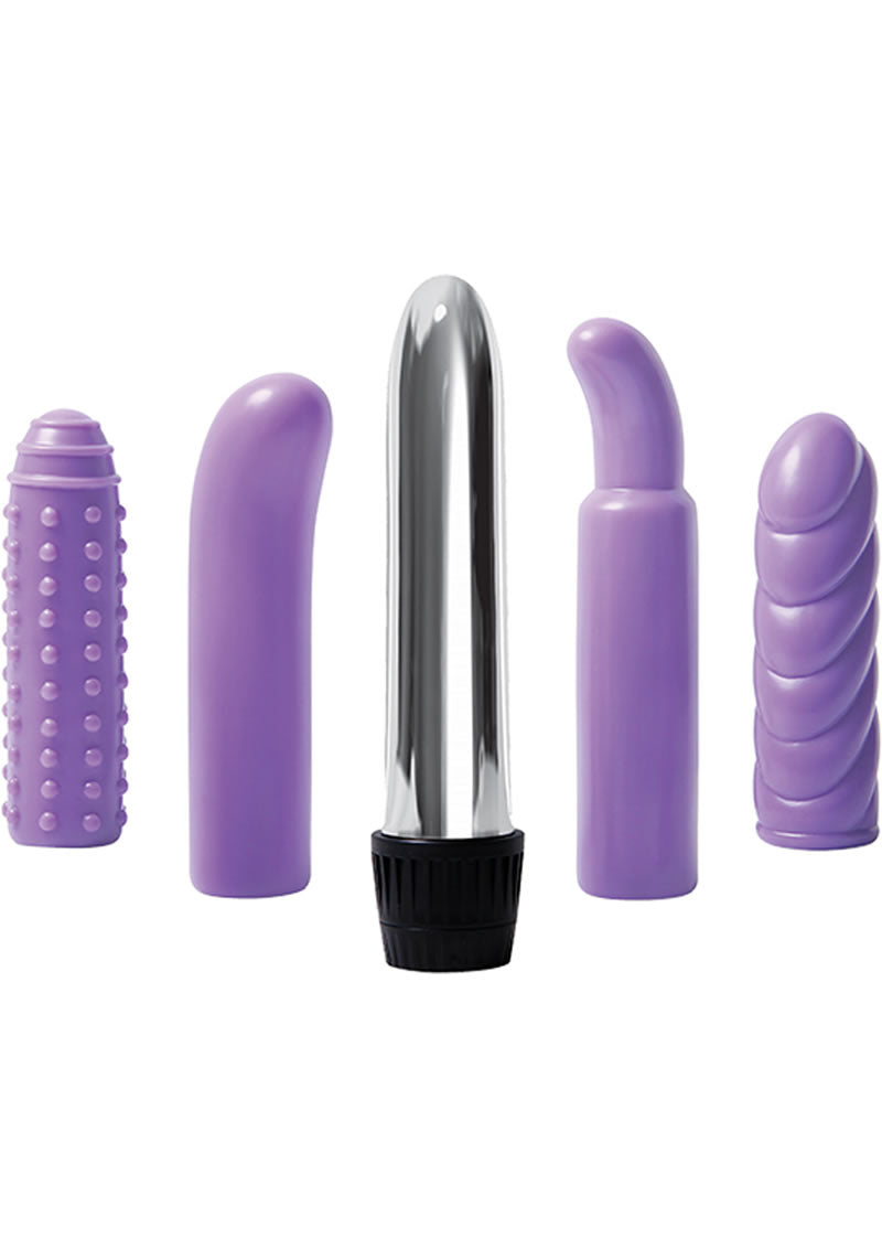 Evolved Multi-Sleeve Vibrator Kit Versatile Pleasure Set