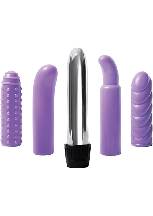 Evolved Multi-Sleeve Vibrator Kit Versatile Pleasure Set
