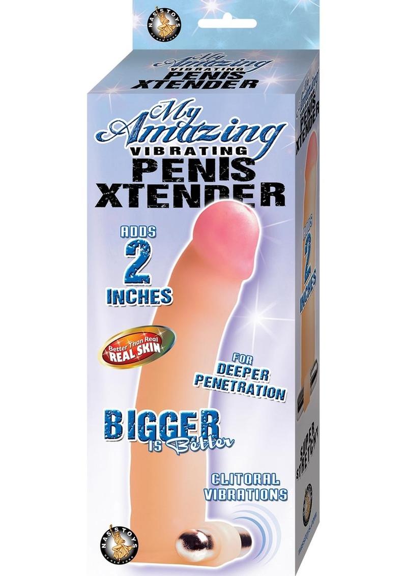 My Amazing Vibrating Penis Xtender Adds 2in for Deeper Penetration