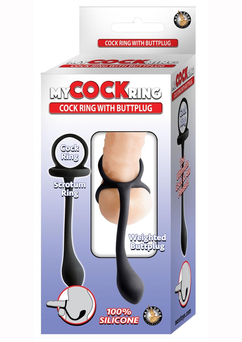 My Cock Ring Silicone Cock Ring with Weighted for Enhanced Pleasure