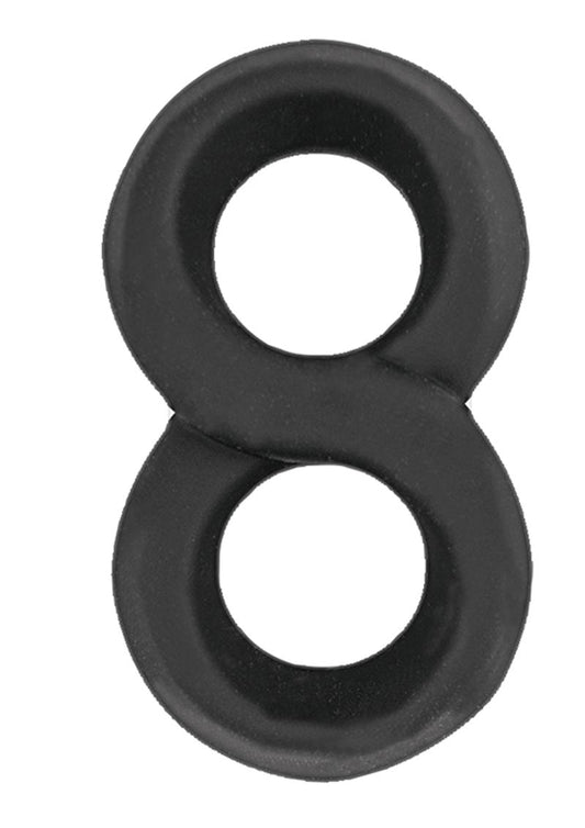 My Cock Ring Figure Eight Cock And Scrotum Silicone Ring