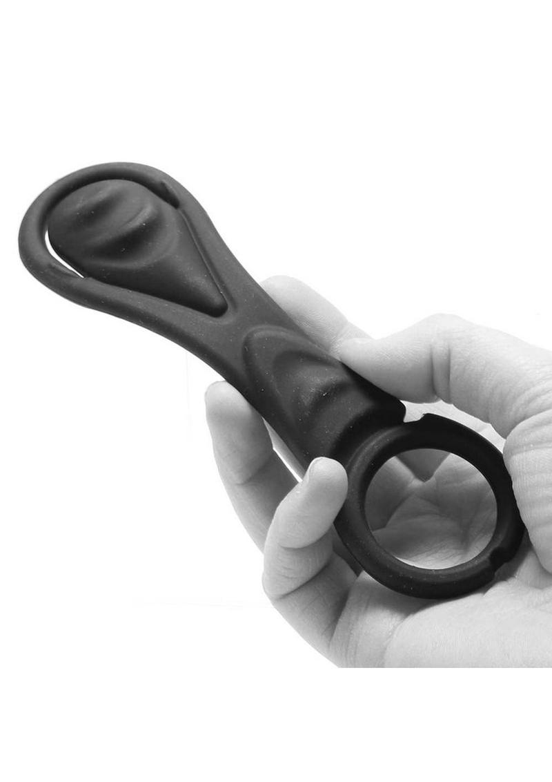 My Cockring Ribbed Shaft Silicone Cock Ring for Enhanced Pleasure