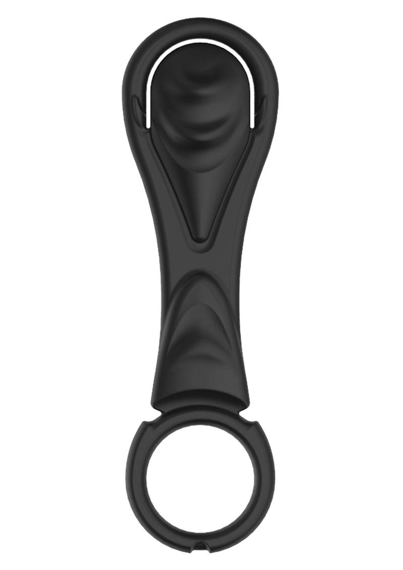 My Cockring Ribbed Shaft Silicone Cock Ring for Enhanced Pleasure