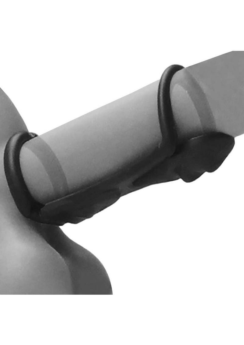 My Cockring Ribbed Shaft Silicone Cock Ring for Enhanced Pleasure