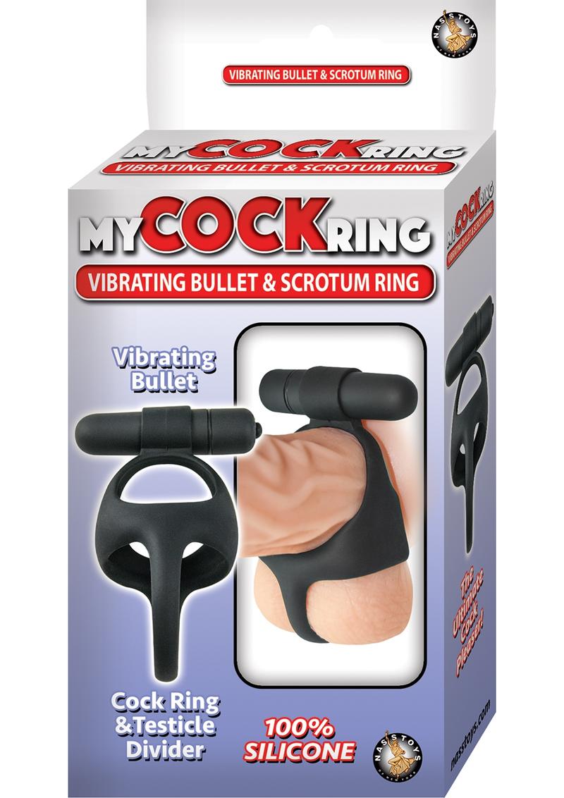 My CockRing Vibrating Bullet & Scrotum Ring
